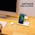 Hammer Flex3.03-in-1Wireless Charging Dock 15W Fast Charger Mag-Safe Compatible for Watch7SE65432|AirPods23Pro(White)