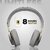 Hammer Bash2.0Over TheEar Wireless Bluetooth Headphones with MicDeep Bass Foldable Headphones Upto8Hours Play time Workout/Travel Bluetooth5.0(Grey)
