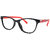 AFFABLE Junior Blue Cut Computer Glasses for Kids Zero Power Black Red  110mm
