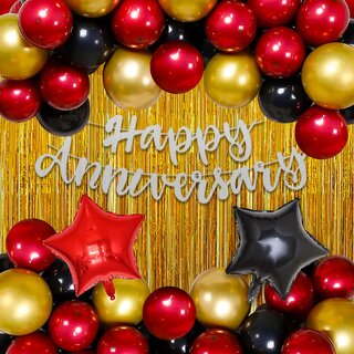                       Fancy Creation Happy Annivarsary Decoration Combo Pack                                              