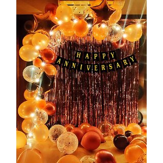                       Fancy Creation Happy Anniversary decoration set combo                                              