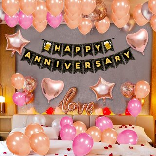                       Fancy Creation Happy Anniversary decoration set combo                                              