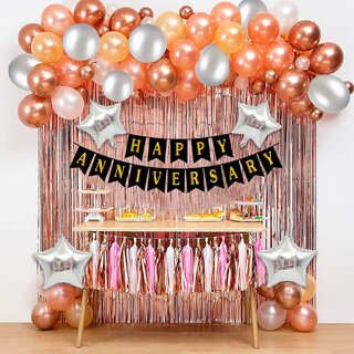                       Fancy Creation Happy Anniversary decoration set combo                                              