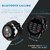 Hammer Active Bluetooth Calling Smart Watch with IP67Rating& HD Round Display with SpO2 Monitoring Breathing Mode Full Touch Screen& Multiple Watch with Camera& Music Control(Black)