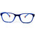 AFFABLE Zero Power Blue Ray Cut Spectacles for Kids Blue Frame width 115mm