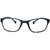 AFFABLE Zero Power Blue Ray Cut Spectacles for Kids Dark Grey Frame width 115mm