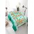 UnV Classical Printed Single Size Fleece Blanket for AC  Travelling  (Green)