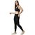 LACE IT Black Active Yoga Pants for Womens Gym High Waist, Tummy Control, Workout Pants 4 Way Stretch Yoga Leggings