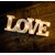 Thriftkart Decorative 3D Alphabet Love LED Marquee Letter Sign Lamps Romantic Gift Night Light for Bedroom, Wall, Table