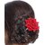 Thriftkart Rose Hair Clips Decorative Hair Pins Accessories for Women and Girls (Pack of 6, Multicolor)