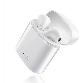 Wireless Bluetooth Earbuds With MIC, White