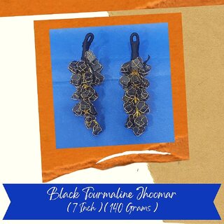                       VSP VASTU SAMADHAN - 200 VSP BLACK TOURMALINE JHOOMAR ( CAR HANGING ) - FOR PROTECTION FROM NEGATIVITY  FOR GROUNDING                                              