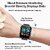 Fitness Band Smart Watch D-20 Touch Screen Smart Watch Bluetooth Smartwatch with Heart Rate Sensor and Basic Functionality for All Women,Men, Boys  Girls(Black)
