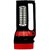 Solar Rechargeable Long Focus Torch with LED Lights(Black)
