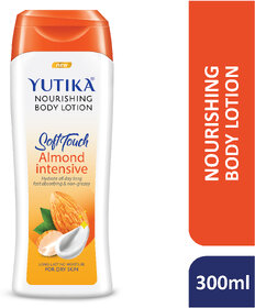 Yutika Nourishing Soft Touch Body Lotion Almond Intensive 300ml