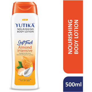                       Yutika Nourishing Soft Touch Body Lotion Almond Intensive 500ml                                              