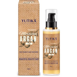 Yutika Professional Argan Oil for Hair 100 ml Moroccan Argan Yutika Professional Argan Oil for Hair 100 ml Moroccan Argan
