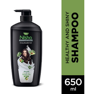                       Nisha Healthy  Shiny Storng Beautiful Hair Shampoo, 650 ML Pack Of 1                                              