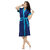 Feelblue Terry Cotton Free Size Double Shaded Bathrobe For Women Royalfiroz