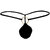 AAYAN BABY Free Size ( Fit To S,M,L) Black G String Mens Lingerie - 07039-BK