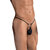 AAYAN BABY Free Size ( Fit To S,M,L) Black G String Mens Lingerie - 07039-BK