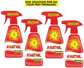 Khatnil Advanced Formula BedBug Mosquitoes Lizards Flies Spider Cockroaches Killer Spray