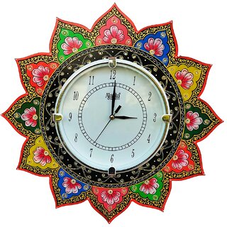 Bhumika Handicraft Ajanta Design Wall Clock