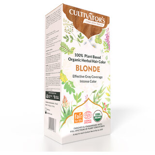                       Cultivator's Organic Herbal Hair Color - Blonde                                              
