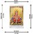 DIVINITI Ganesha Frontpose God Idol Photo Frame for Car Dashboard Table Dxc3xa9cor|ACF 3 Acrylic Frame 24K Gold Plated Foil |Idol for Pooja Gifts Items (11X6.8 CM)