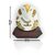 Diviniti a Multi Colored Statue of Ceramic Lord Ganesha G3 Idol for Car Dashboard  Hindu God Figurine Ganpati Sculpture Idol for Diwali Gift Home Decorations Pooja puja Gifts (7.5 x 5.8 cm) (1 Pack)