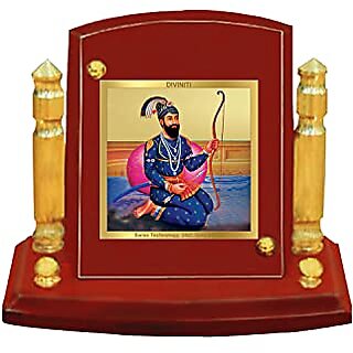                       DIVINITI Tirupati Balaji God Idol Photo Frame for Car Dashboard Table Dxc3xa9corACF 3 ACRYLIC Frame 24K Gold Plated Foil and Idol for Pooja Gifts Items (11X6.8 CM)                                              