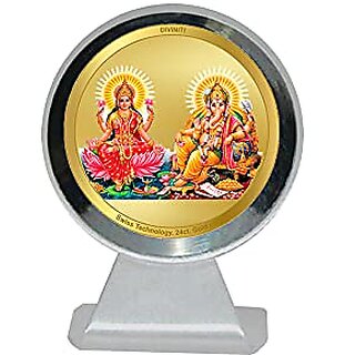                       DIVINITI Sai baba Close up Idol Photo Frame for Car Dashboard Table Dxc3xa9cor office | MCF 1CR Photo Frames and 24K Gold Plated Foil| Religious photo frame idol for Pooja Gifts Items (6.2x4.5 CM)                                              