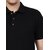 Tee Stores Mens Black Solid Polo T-Shirt