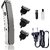 Perfect NS-216 Professional Cordless Rechargeable LED Display Hair Clipper Heavy Duty for Hair Beard Cut-(Assorted color