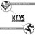 Ruwa Stylish Wall Key Holder Metal - Model Black Keys