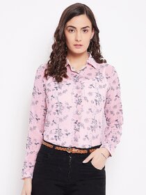 Purys Women Multicolor Georgette Floral Casual Shirt