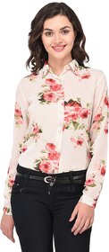 Purys Women Multicolor Georgette Floral Casual Shirt
