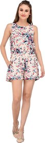 Purys Beige Jumpsuits For Womens