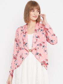 PURYS Pink Floral Shrugs for Women