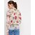 Purys Women White Georgette Printed Casual Shirt
