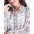 Purys Women Brown Georgette Printed Casual Shirt