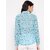 Purys Women Grey Georgette Printed Casual Shirt