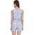 Purys Blue Jumpsuits For Womens