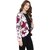 PURYS Pink Printed Shrugs for Women
