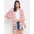 PURYS Multicolor Floral Shrugs for Women