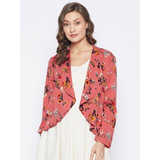                       PURYS Multicolor Printed Shrugs for Women                                              