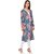 PURYS Blue Floral Shrugs for Women