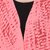 PURYS Pink Self Design Shrugs for Women