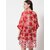 PURYS Pink Printed Shrugs for Women
