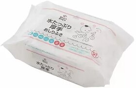 Smart Angel Japan Baby Diaper Wipes (60 Unscented Wipes), 99 Pure Water, Paraben Free, 60pcs/Pack, Single Pack